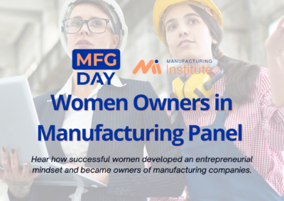 Women Owners in Manufacturing Panel